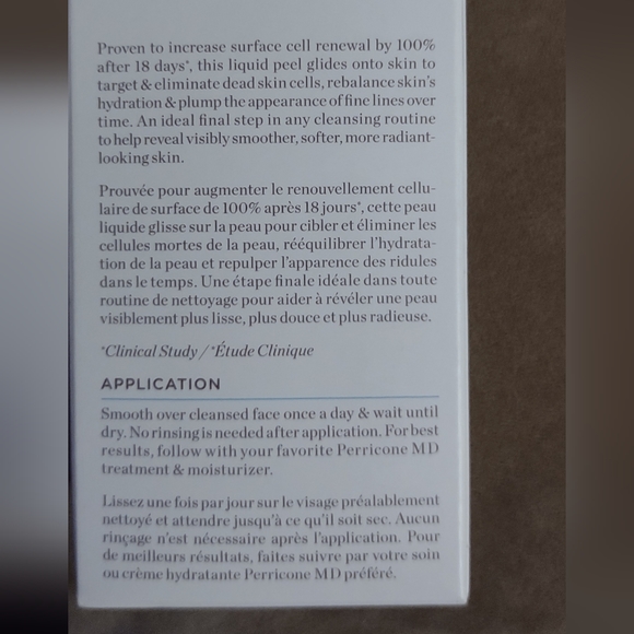 Dr perricone MD no rinse exfoliating peel new in box - Picture 8 of 9